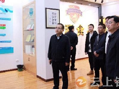 周军 杨孟富调研重点项目建设情况