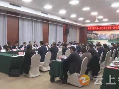 钟祥市八届人大一次会议召开主席团第三次会议