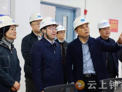 杨孟富调研双河重点企业和项目