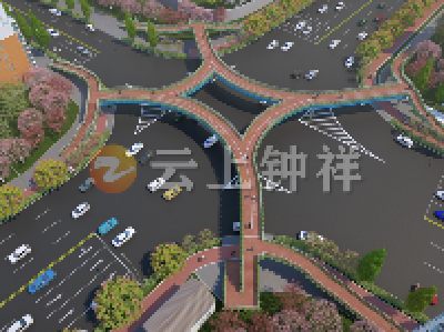 钟祥将修建首座人行天桥，方案您来选！ 