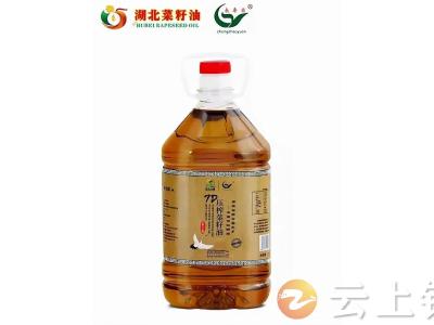 “长寿园”7D压榨菜籽油获评“2022湖北菜籽油特色品牌”
