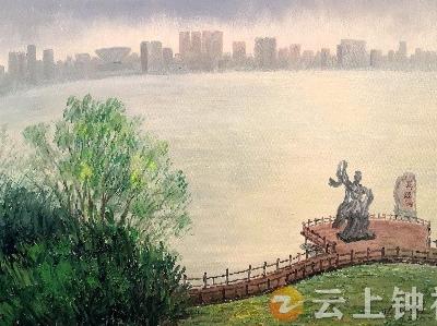 大美钟祥入画，来看看  国际著名艺术家笔下的钟祥美成啥样.......