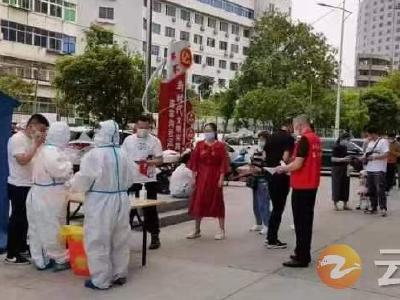 郢中街道连家沟社区：积极开展疫情防控宣传  筑牢居民疫情防控网