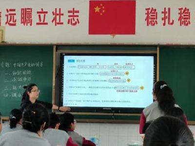 胡集高中开展青年教师优质课比赛活动