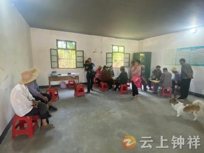 互助养老，钟祥市张集镇黑王寨村老人老有所乐