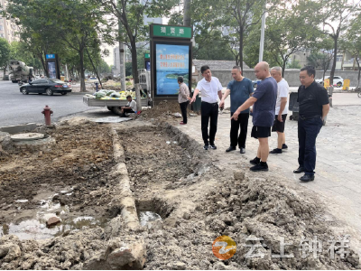 钟祥市住建局：现场查勘 助推襄汉路早日通车