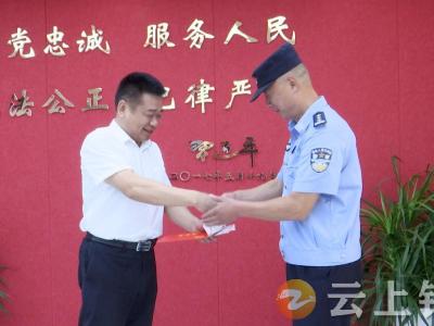 蔡金华走访慰问“荆楚楷模•最美退役军人”任文清