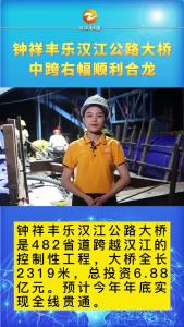丰乐汉江公路大桥中跨右幅顺利合龙