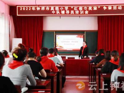 莫愁小学开展“红领巾奖章”争章培训活动