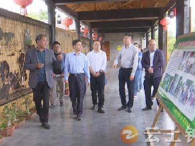 省文旅厅副厅长陈祖刚调研钟祥文旅助力共同缔造、国庆假期旅游安全等工作