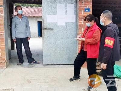 钟祥市张集镇：格格入户疫情排查心系民暖人心
