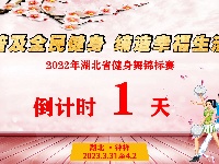 普及全民健身 缔适幸福生活——2022年湖北省健身舞锦标赛