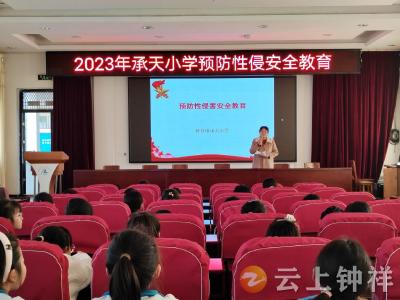 钟祥市承天小学：护航成长 远离性侵害
