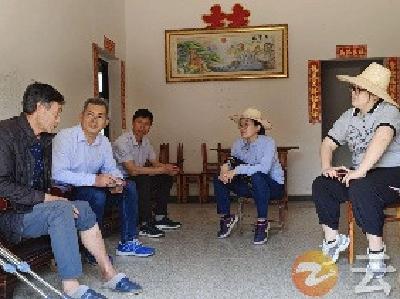 中国疾控中心专家组到九里回族乡调研农村环境检测工作