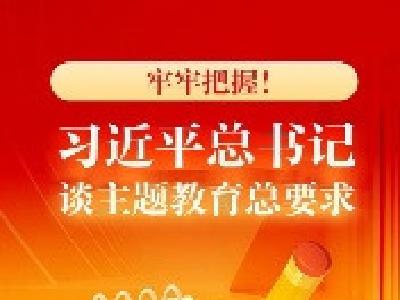 牢牢把握！习近平总书记谈主题教育总要求 