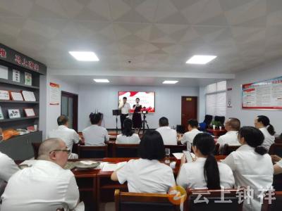 钟祥中小担公司：文艺汇演庆“七一”