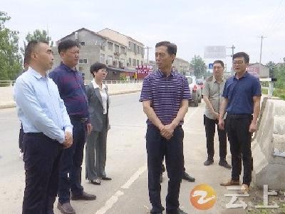 郭志泉在钟祥开展2023年第二季度巡河检查