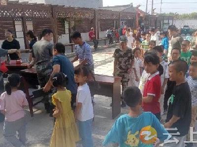 石牌镇贺集社区：珍爱生命 预防溺水
