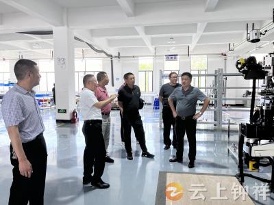 钟祥市工商联 钟祥楚商联合会走访会员企业