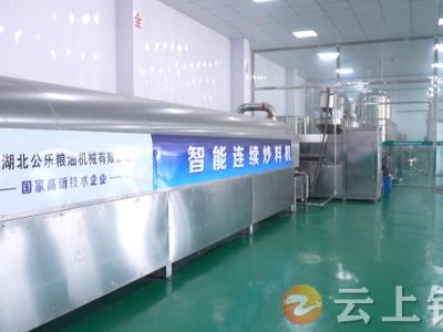 钟祥赛然公司年产3000吨精炼菜籽油生产线正式投产