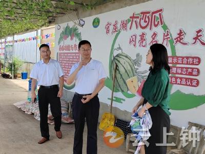 枣阳市车河农场到官庄湖考察学习