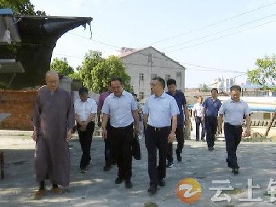 白海峰开展宗教工作界别走访调研活动