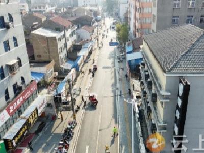 雨污分流见成效 街道“旧貌”焕“新颜”