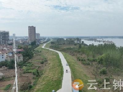 堤防加固工程提升钟祥防汛能力  守护汉江安澜 