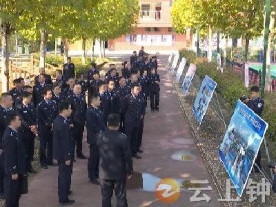 荆门市公安局观摩钟祥市党建引领“五员治村”基层警务治理工作