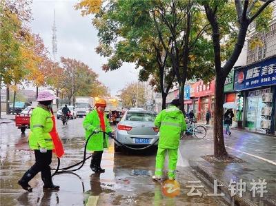 钟祥市城管执法局多措并举打好创卫攻坚战