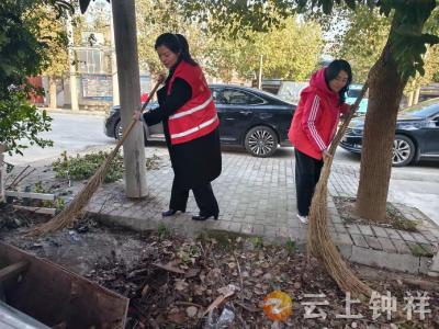 清扫不留“边死角” 守护社区“洁净美”——镜月湖社区开展爱国卫生大清扫活动