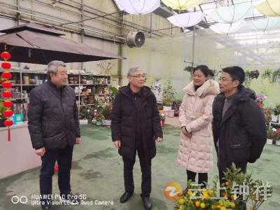 胡志强一行来钟祥开展应对低温雨雪冰冻天气指导服务