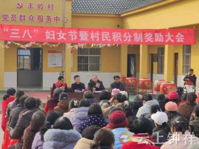 丰乐镇丰岭村开展庆祝“三八”国际妇女节主题活动