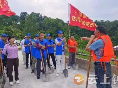 九里回族乡：防汛演练筑防线 未雨绸缪保安全