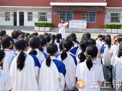 “天使”行动护健康——冷水中学开展夏季疾病防控知识宣讲活动