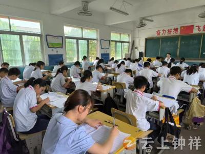双河一中：师生共赴期末“战场”