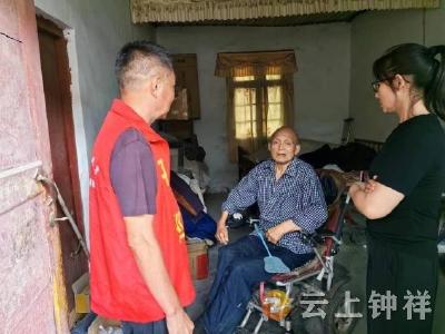 胡集镇放马山社区：温情端午 关爱独居老人