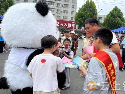 柴湖镇：浓浓端午情 禁毒“粽”相随