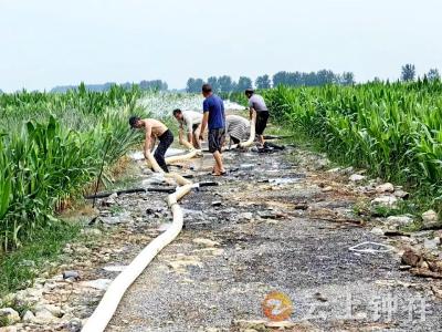 胡集镇下集村：干群合力抗大旱