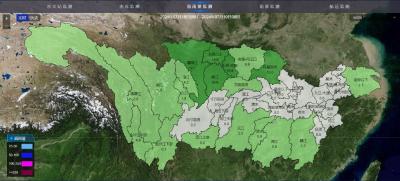 【天气】汉江上中游降水实况与未来一周预报