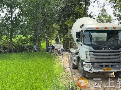 冷水镇铜钱村：网格员助力修路暖民心