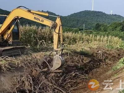 长寿镇：溢道清障保通畅  行洪安全度汛期