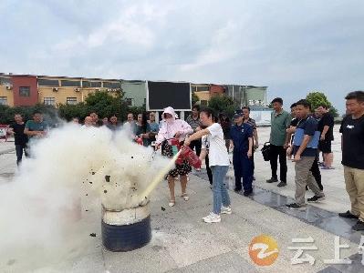 钟祥消防深入石牌镇开展消防宣传工作
