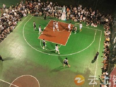 “一担粮杯”钟祥市2024年奥翔篮球俱乐部男子篮球联赛开幕