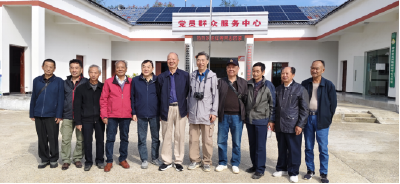 双河镇林坪村新时代文明实践站开展知青返乡活动