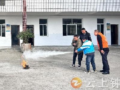 石牌镇荆台小学开展消防安全宣传月系列活动
