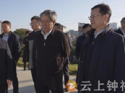 长江水利委员会调研组来钟祥调研汉江流域防洪工作