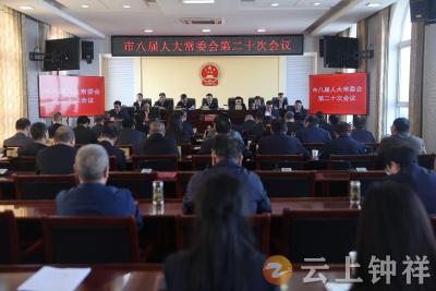 钟祥市八届人大常委会召开第二十次会议 学习贯彻习近平总书记考察湖北重要讲话精神 决定李鹏为钟祥市人民政府代理市长