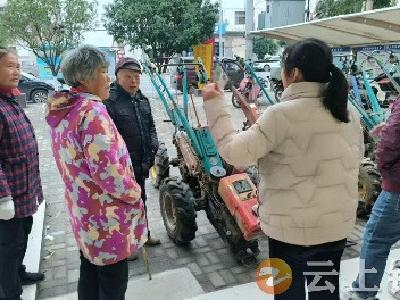 冷水镇：网格员助力农业机械报废更新