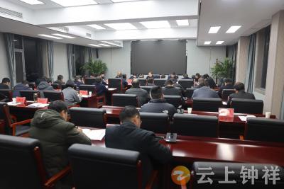 张勇 李鹏调度政府工程项目和要素保障相关工作
